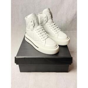 Prada Re-Nylon Padded High-Top Sneakers SZ 40 Brand New